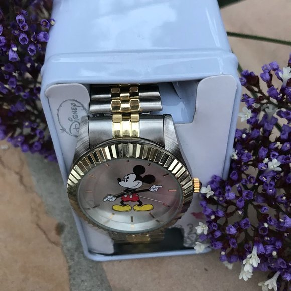 Mickey Gold/Silver Analog Dial Watch - Picture 2 of 3